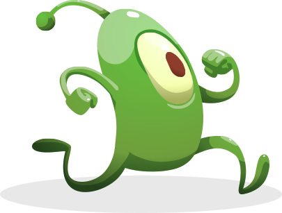 Running Alien